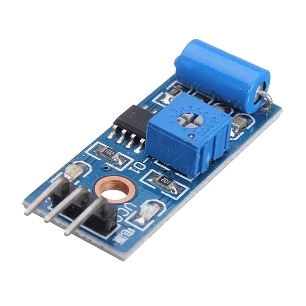 

1pcs Vibration Sensor Module Normally Closed Motion Inductor Alarm Alertor SW420 Comparator Output Strong Driving Electrical