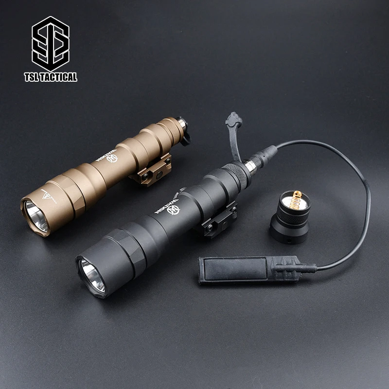 M600 DF 1400Lumen Flashlight Tactical WADSN Scout Light High Power Rifle Weapon Light Airsoft Hunting Gun Light Picatinny Rail