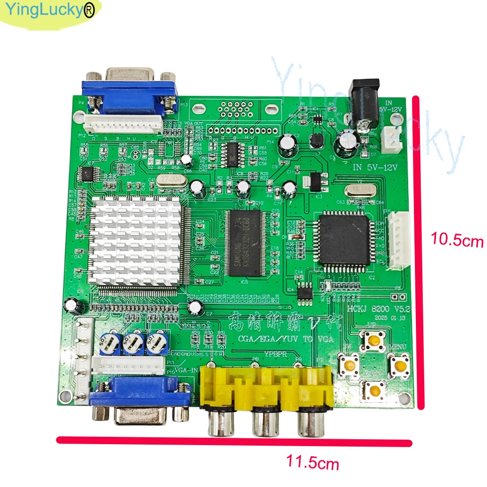 Convertidor de vídeo para arcade doméstico: HD RGB/CGA/EGA/YUV a VGA - imagen 3