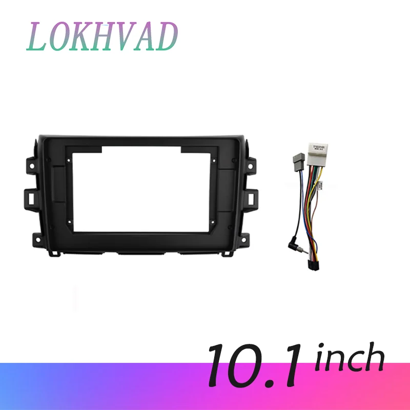 

Car Radio Fascia Installation Panel 10.1 Inch For Nissan Navara Np300 2016-2018 2 Din Stereo Mounting Bezel Faceplate Frame Kit