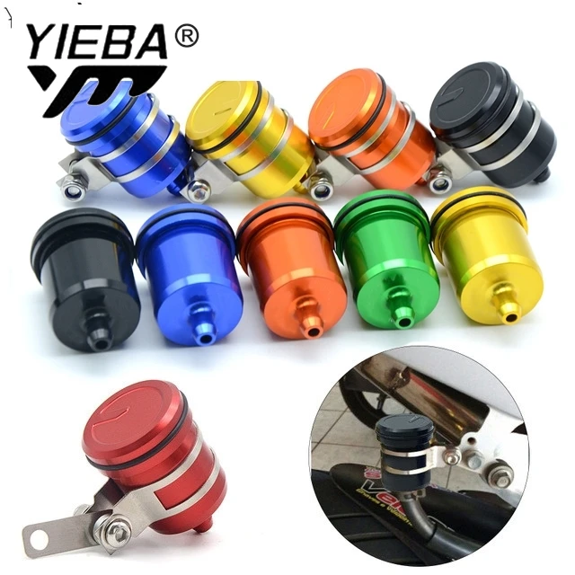 

Motorcycle Brake Clutch Master Cylinder Aluminum Motorcycle Cylinder Fluid Reservoir Tank Oil Fluid Cup Universal CNC