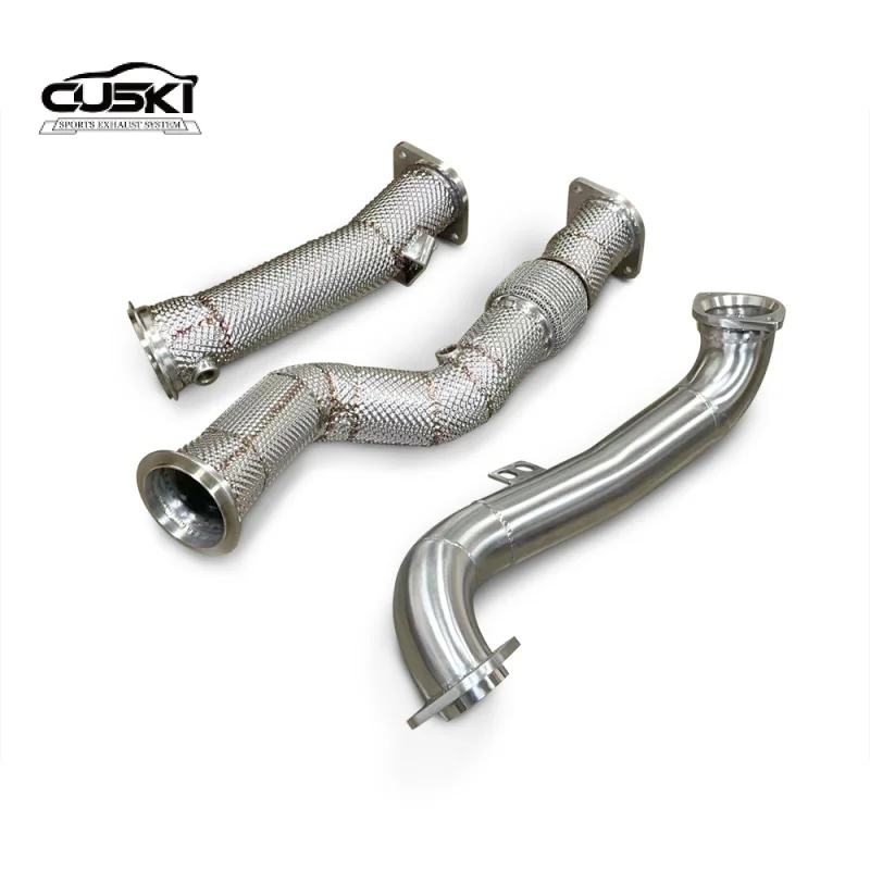 Suitable for BMW M3/M4 G82 G80 G83 G8X 2019-2023 quality Stainless Steel Exhaust Downpipe Middle Pipe Exhaust Modification Parts