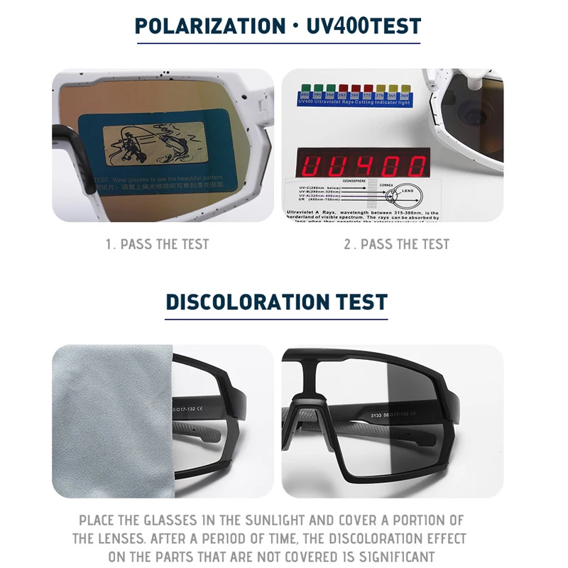 KIZN الرجال الرياضة قصر النظر النظارات الشمسية نظارات نسائية الدراجات الاستقطاب حماية وصفة طبية البصريات نظارات خارجية-050 إلى -6.0