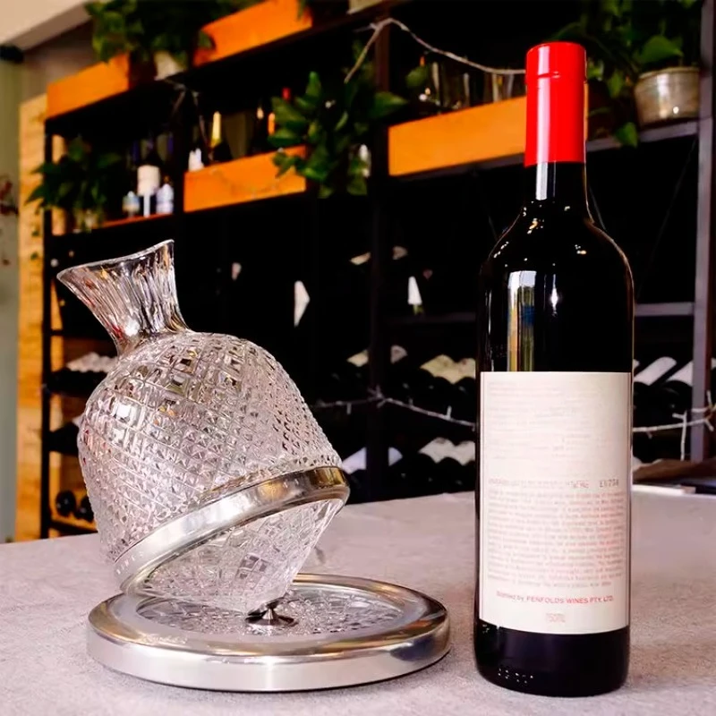 Crystal decanter tumbler diamond