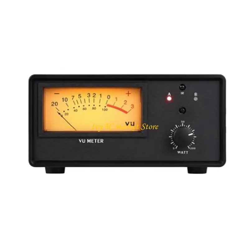 محددات مكبرات الصوت D7YC مع مقياس VU 2/1 في خارج صندوق المحول محددات متخيل طيف الموسيقى للاستوديو المنزلي