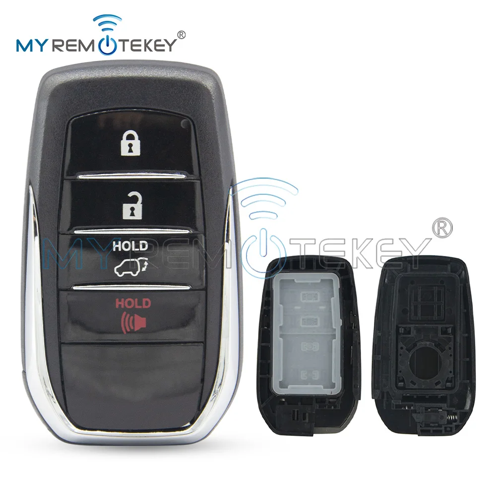 

MYREMOTEKEY FCC HYQ14FBA Смарт-ключ, 4 кнопки для Toyota Land Cruiser 2018-2019 гг., артикул 89904-60M80