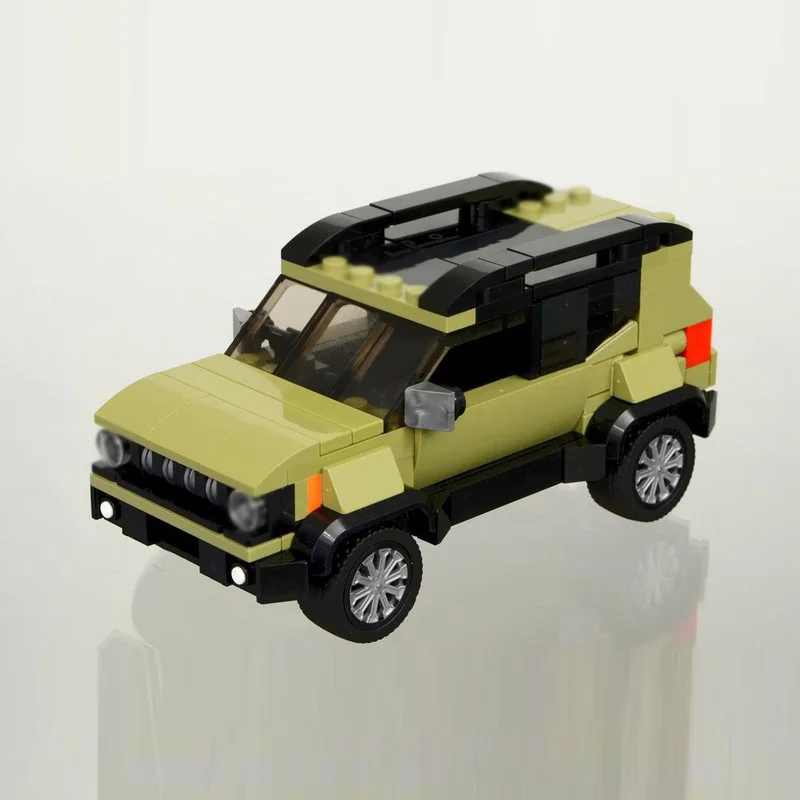 Модель скоростного гиперкара MOC, строительные кирпичи, Renegade, внедорожник, модульная технология, подарки, праздник, сборка, детские игрушки, костюм