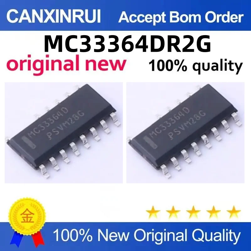 Circuit intégré de gestion de l'alimentation LCD, MC33364DR2G, MC33364D, SOP14 Pin, SMD, Bienvenue à consulter