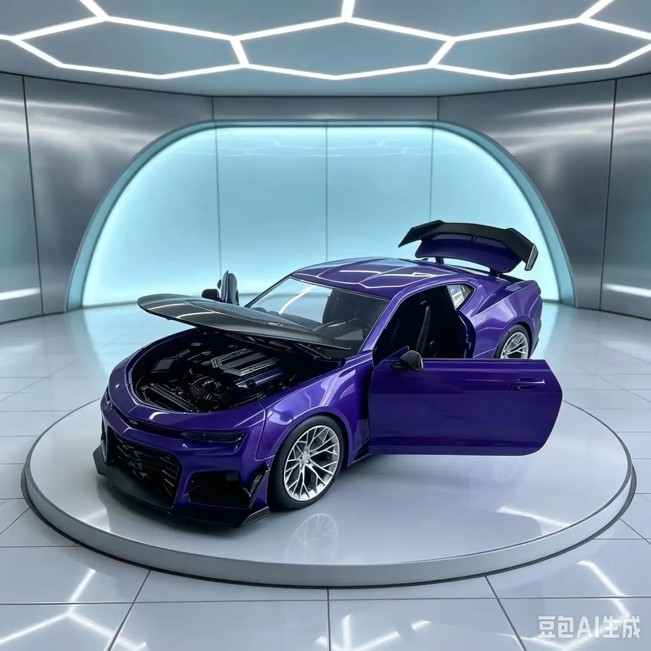 1:24 Jada Chevrolet ZL1 Diecast Metal Vehicle Model, Children Play Toy, Ideal Birthday Present for Your Boyfriend