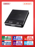 HiBREW Hand coffee timing electronic scale Weighing,Timing,Countdown professional electronic scale