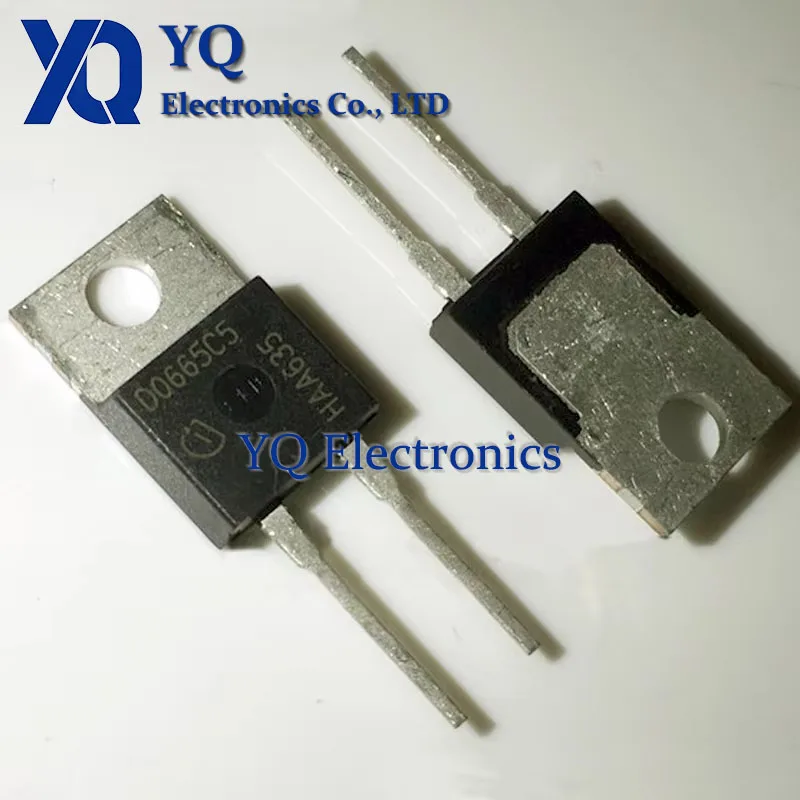 

10PCS/lot D0665C5 IDH06G65C5 TO-220-2 650V 6A Silicon carbide rectifier diode