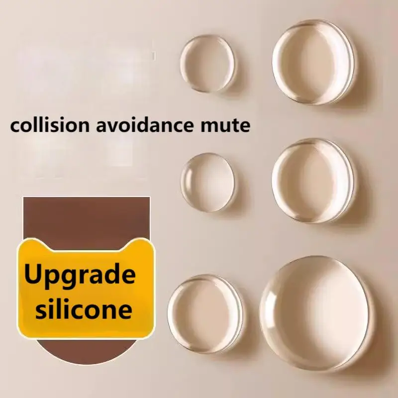 

Anti collision sticker door handle silicone anti-collision pad refrigerator door rear cabinet door wall anti collision