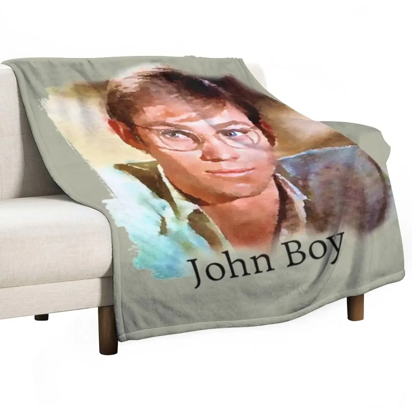 John Boy Walton Throw Blanket Comforter Retros Giant Sofa Blankets