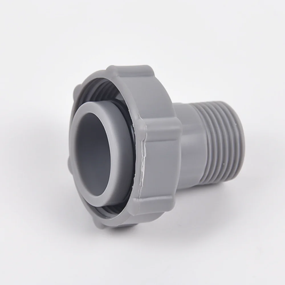 Pool Filter Pump Hose Adapter 1.5 Inch Male Threaded PVC Fitting For Above Ground Pool Maintenance Connector Parts