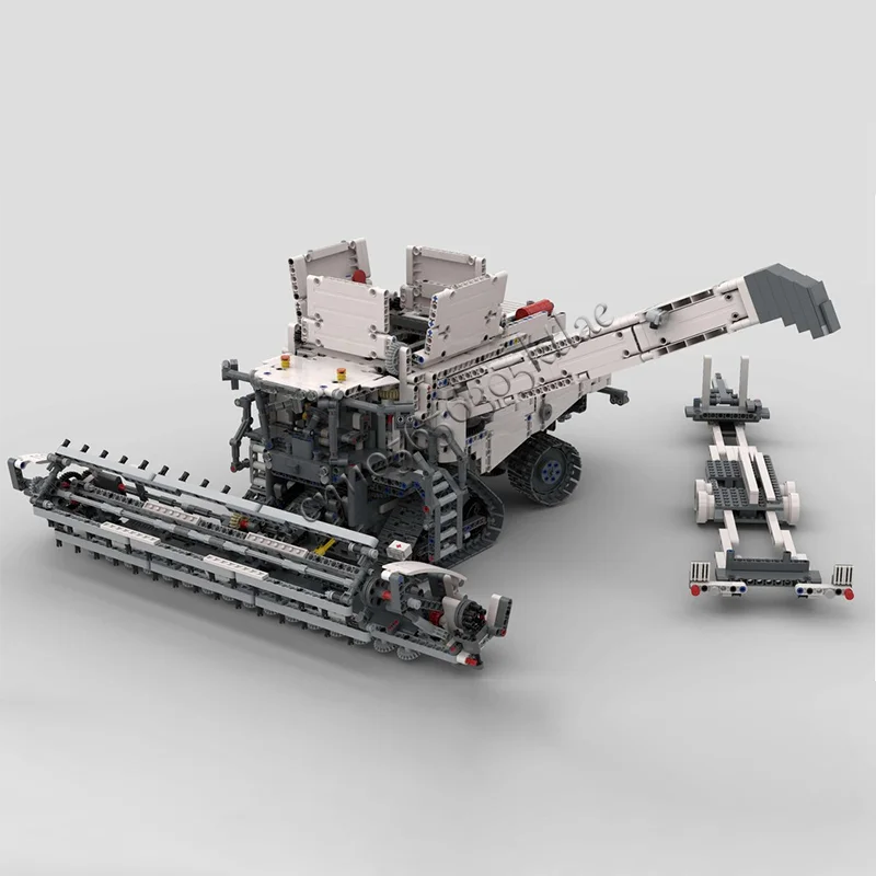 MOC City Engineering – blocs de construction de modèle de moissonneuse à grande échelle, jouet créatif pour enfants, cadeau populaire, 3267 pièces
