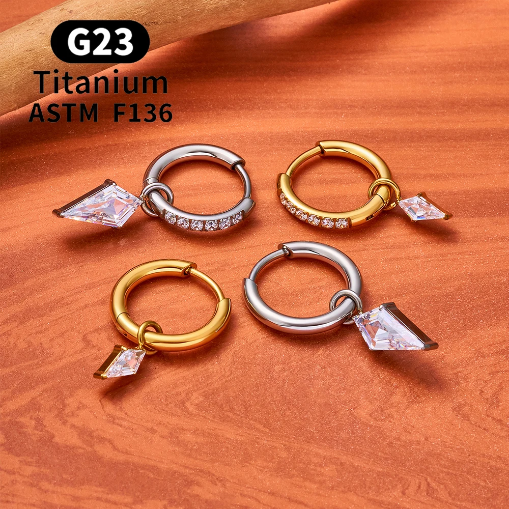 Boucles d'oreilles créoles en  - Zoor Body Jewelry avis et prix