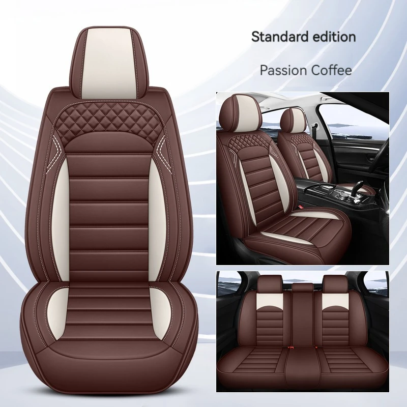 

YOTONWAN A Set Of 5 seats All Inclusive Car Seat Cover For Cadillac XT5XT4XT6 ATSL CT4 CT5 CT6 CT CTS Car Accessories Protector