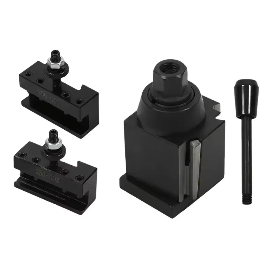1PC 250-000/250-001/250-002/250-004/250-007/250-010/250-101 Wedge GIB Type Quick Change Toolpost Gereedschaphouder Voor Draaibank Gereedschap