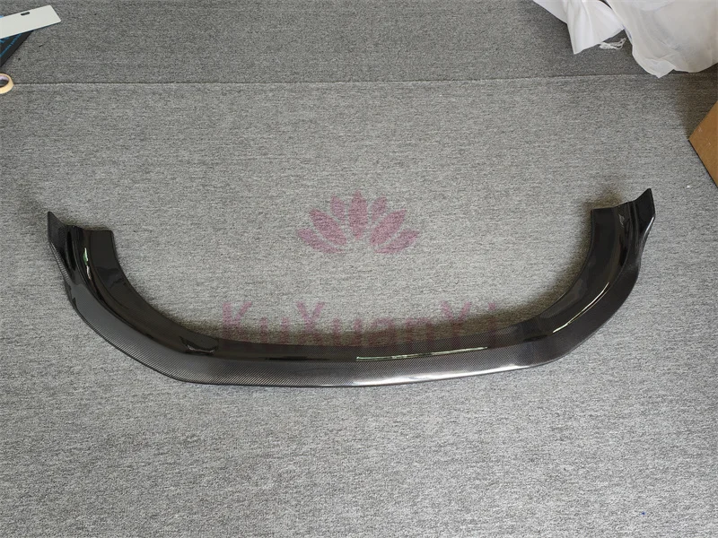 Used for Mercedes Benz S-Class W222 S63 B style high-quality 3K carbon fiber front bumper edge front lip body kit