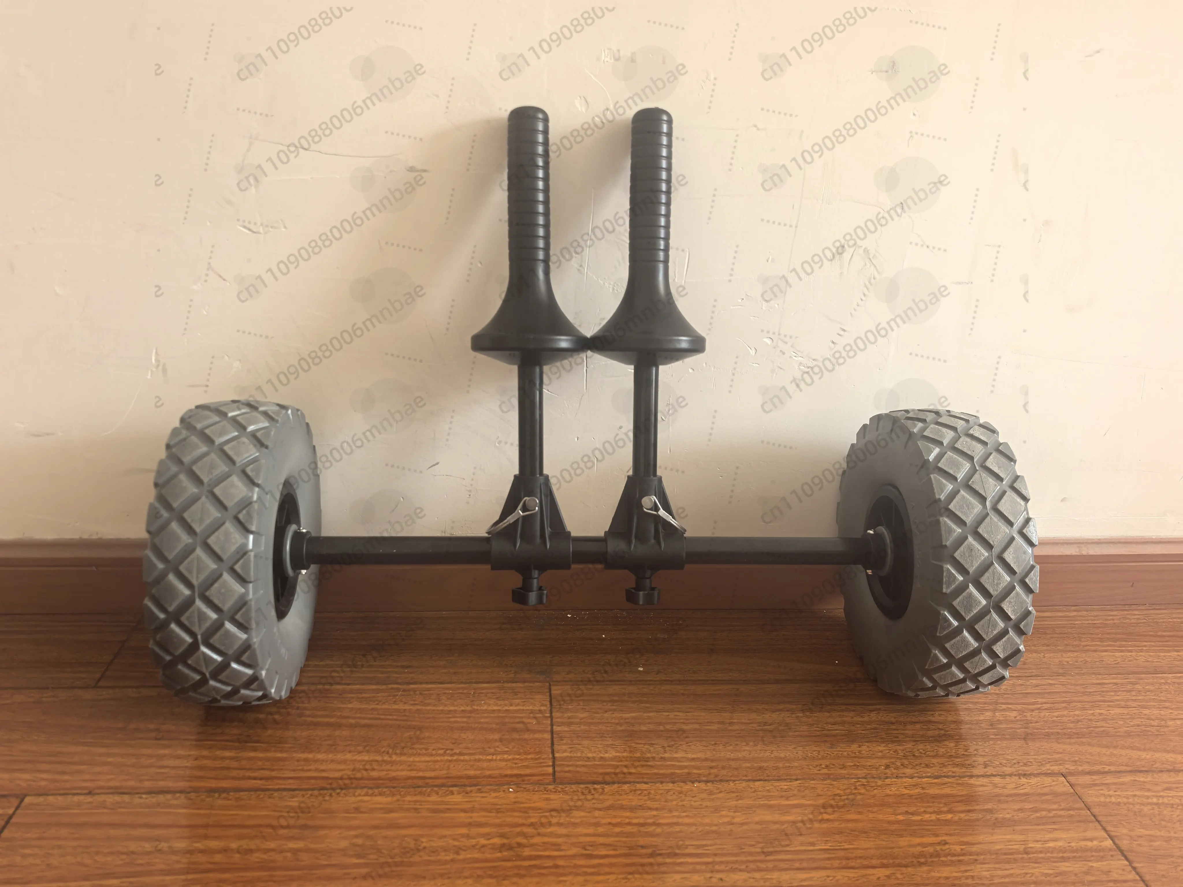 High-end in-line trailer, full foam wheels solid, rod wall thickness 2.8mm Kayak kayak trailer