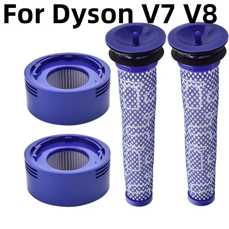 

HEPA filter For Dyson V8 V7 Accessories Robot Vacuum Cleaner Washable Filter Replacement Spare Parts
