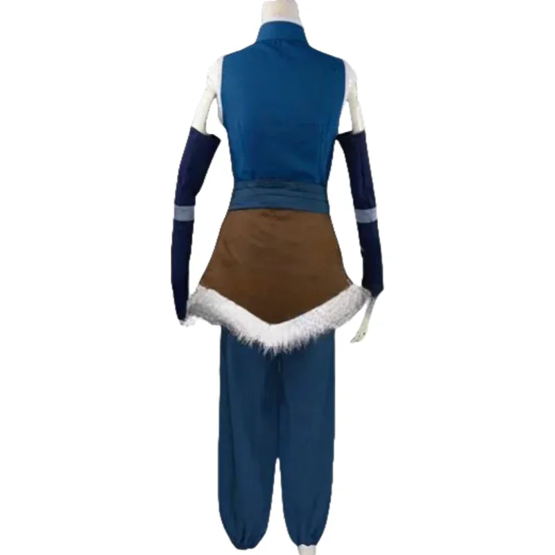 Korra Anime Avatar Cosplay Costumes pour femmes, le dernier maître de l'air, Halloween, festival de Noël, fête de carnaval view 4