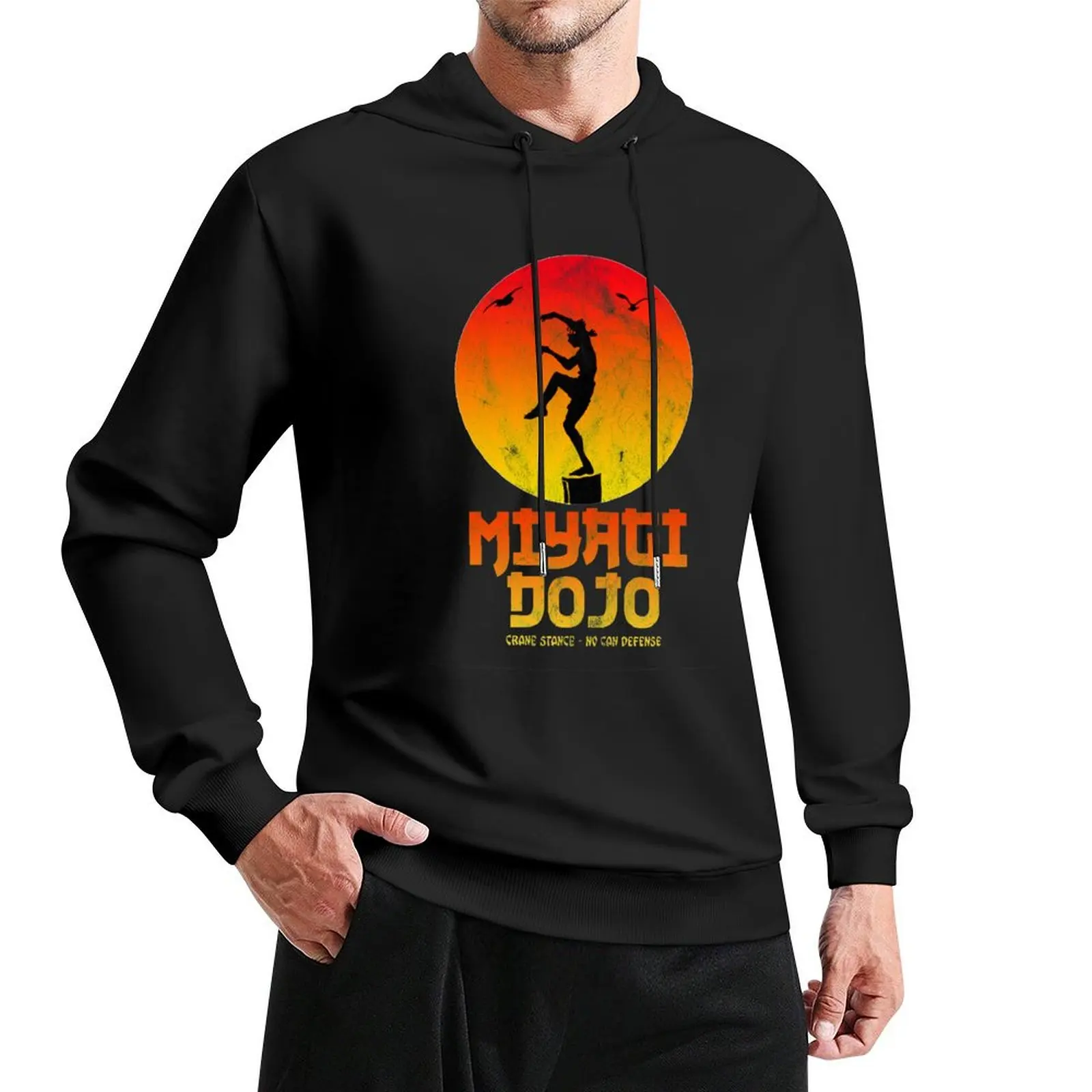 Miyagi Dojo Design Pullover Hoodie streetwear men men's sweat-shirt set men's coat graphic hoodies