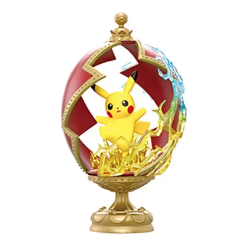 Ременный покемон, винтажная овальная серия, миниатюрный набор, уникальная продолговатая форма, милая фигурка, ретро-стиль, Коллекционная модель, подарок