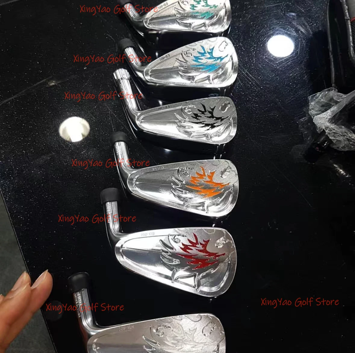 EMILLID BAHAMA E-801 Golf Iron Set Professional Blade Style Golf Club Set 7pcs(4,5,6,7,8,9,P) Customize Contact Me