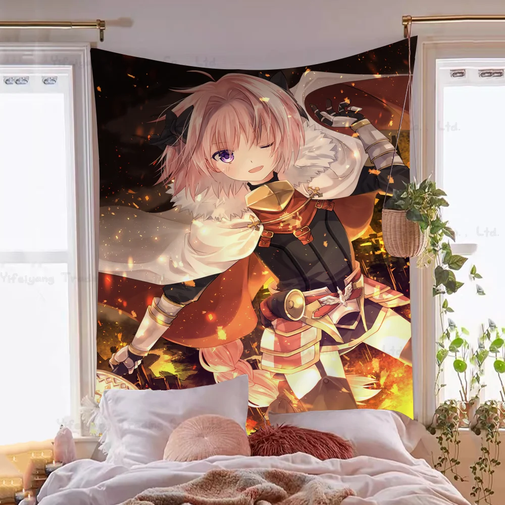 

Anime Cute Fate Apocrypha Astolfo Cartoon Tapestry For Living Room Home Dorm Decor INS Home Decor