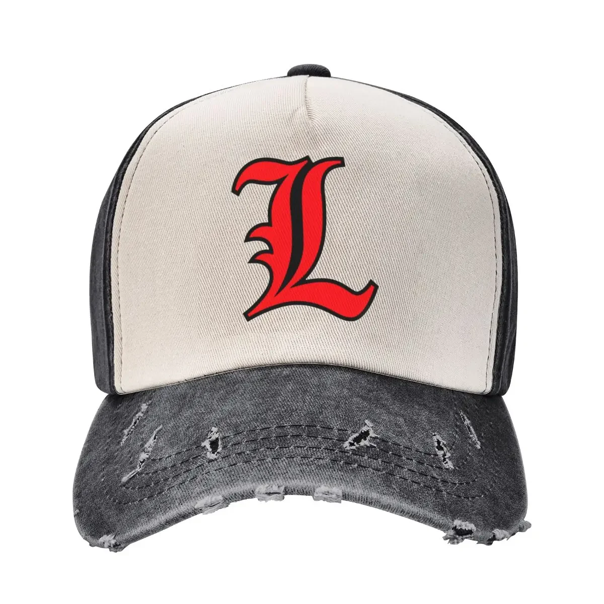 

Lucifer L Baseball Cap Gentleman Hat men's big size hat Hip Hop Designer Hat Hats For Men Women's