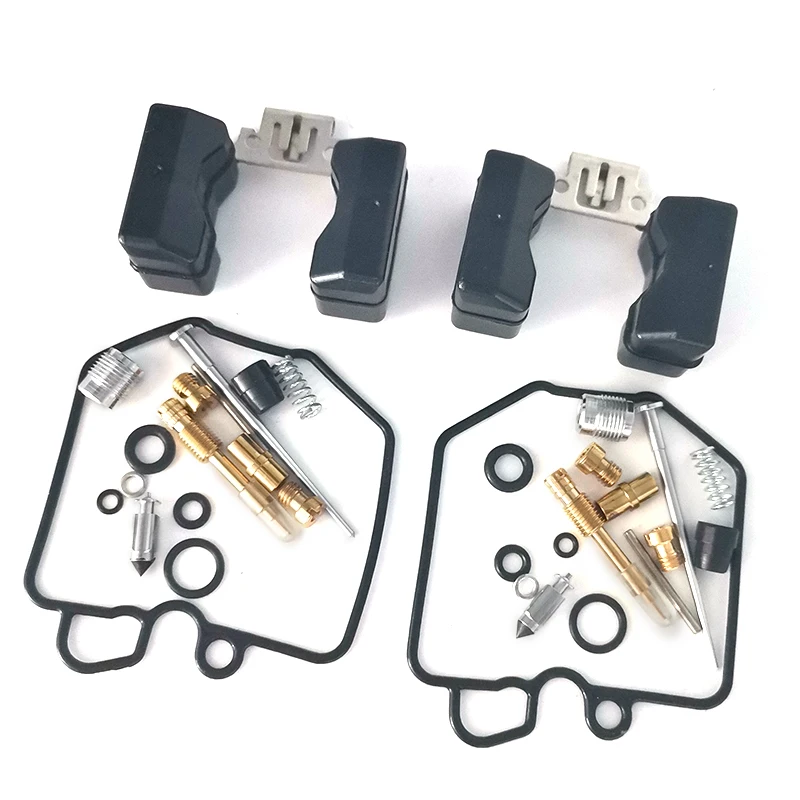 Motorcycle Carburetor Repair Kit with Floats For HONDA CX500 CX500D 1978-1979 2 Sets