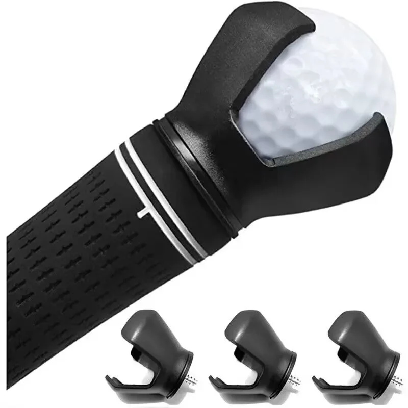 

1PC Golf ball picker Stainless steel screw three claw ball picker Petal shaped ball storage Golf Products