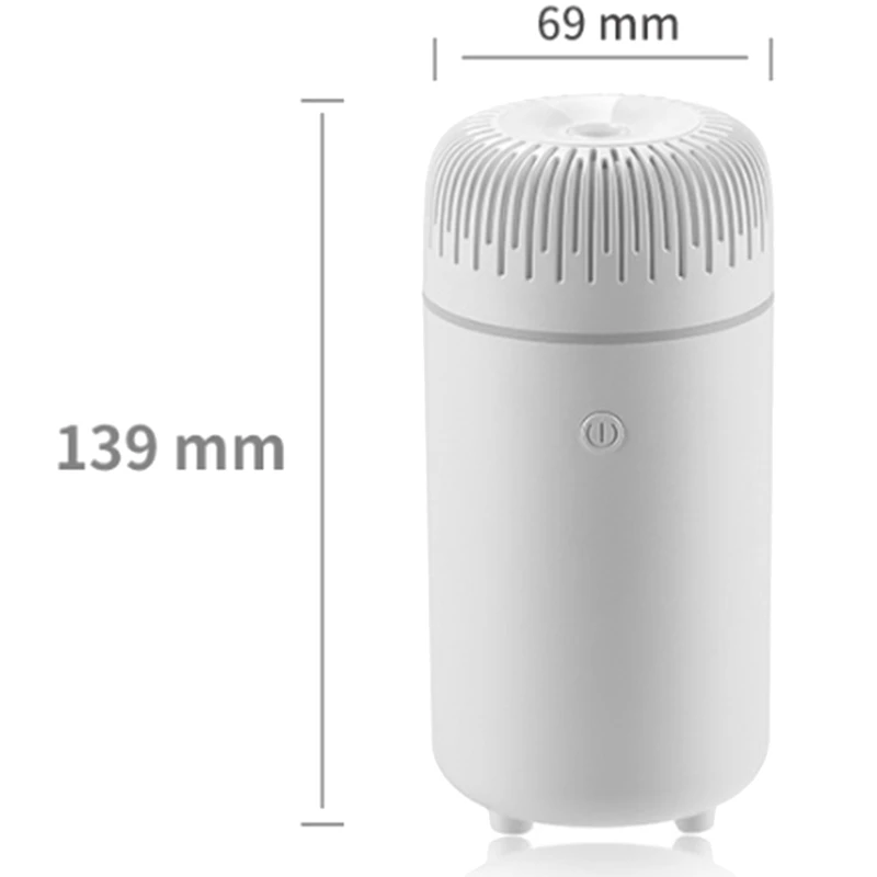 Diffuseur d'huile d'aromathérapie pour voiture, humidificateur pour bureau, chambre et maison