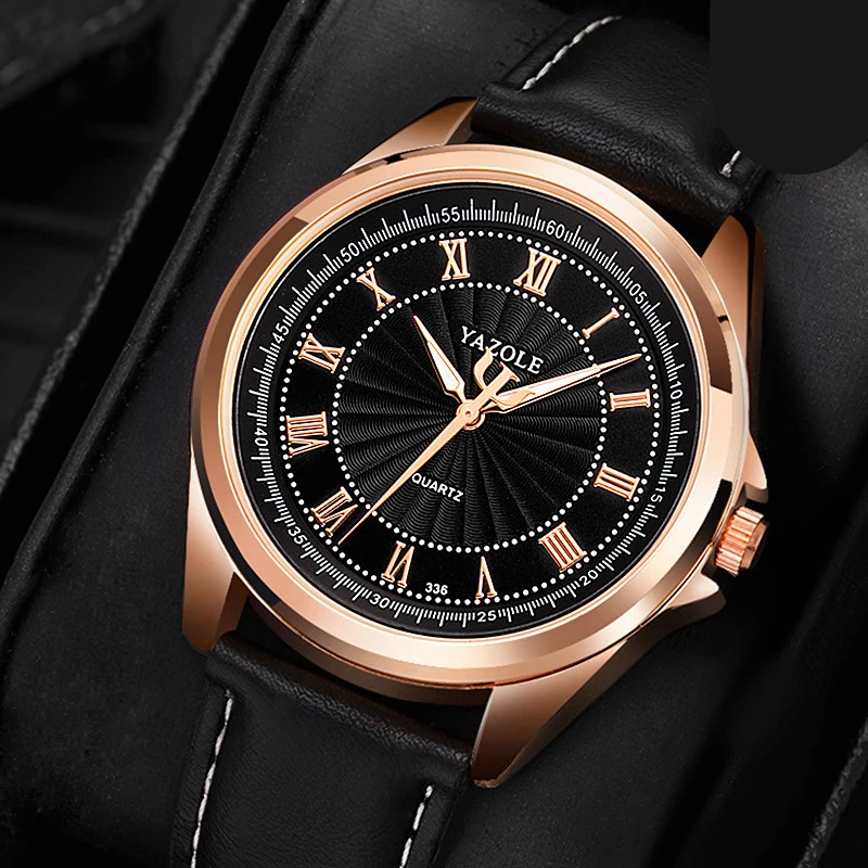 UTHAI CQ197 비즈니스 패션 남자 시계 벨트 야간 조명 방수 석영 시계 레저 시계 남자를위한 선물 시계