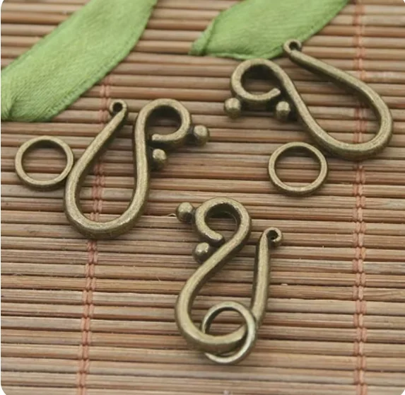 15sets 21*14mm Alloy toggle clasps antiqued bronze accessories for Jewelry DIY HWH3164