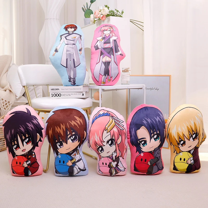 

Mobile Suit Athrun Zala Cagalli SEED FREEDOM Anime Q Version Plush Pillow Kira Yamato Yula Athha Lacus Shin Cute Christmas Gift