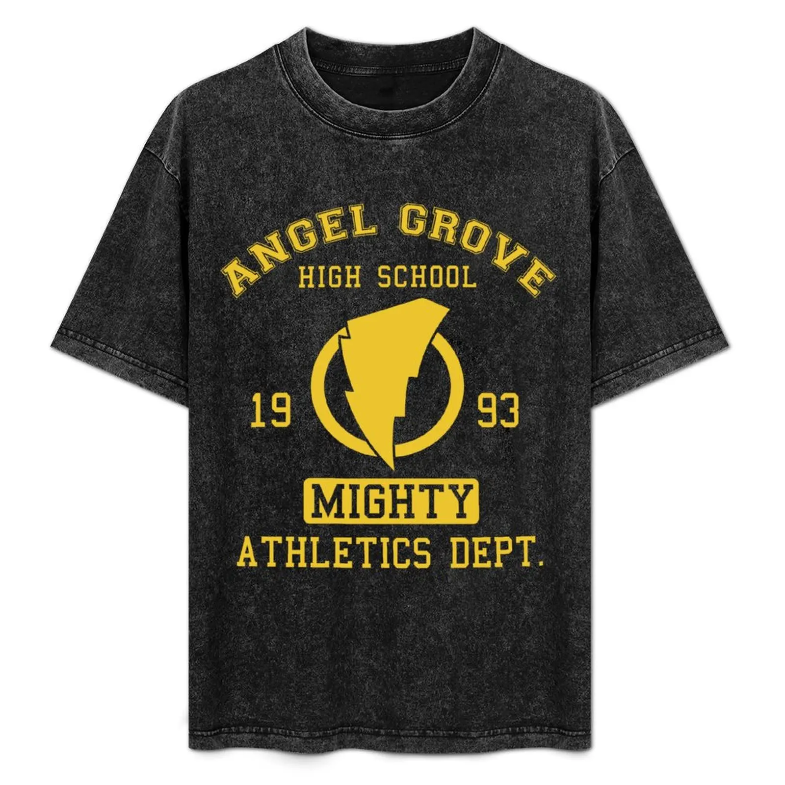 

Angel Grove High T-Shirt Casual Holiday Short Sleeve Tee