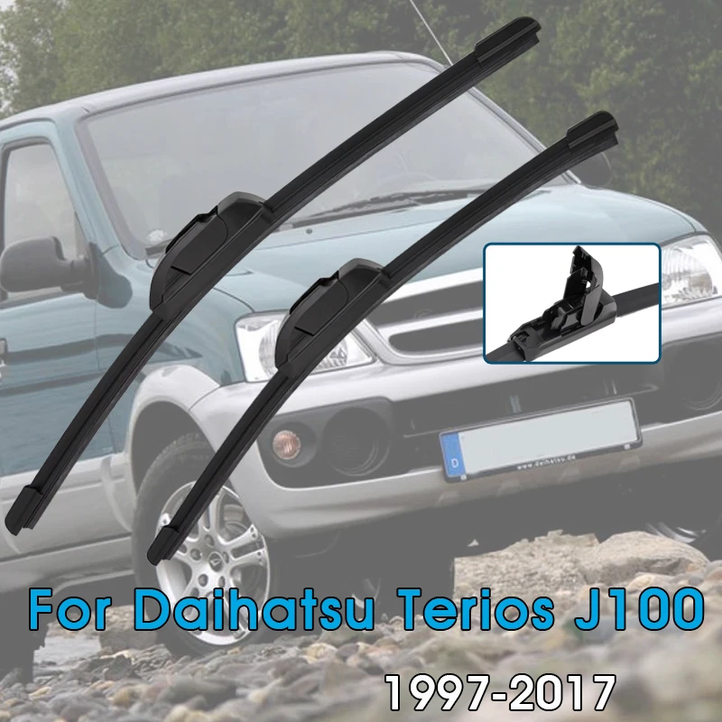 Auto Wischer Klingen Für Daihatsu Terios J100 1997-2017 Windschutzscheibe Windschutz Frontscheibe Klingen Auto Zubehör