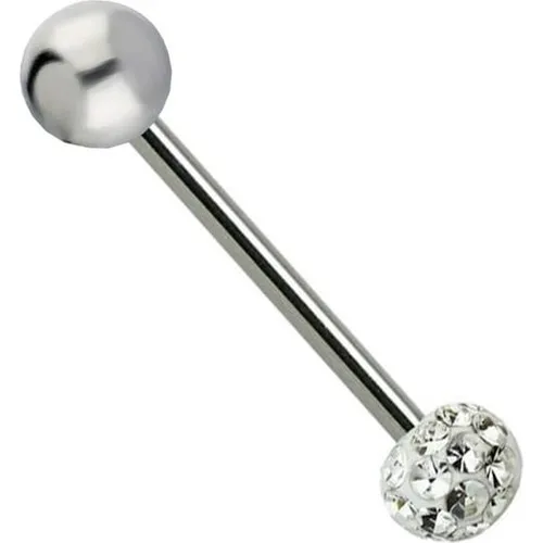 Getss Stone Model Language Unisex Steel Piercing PR046