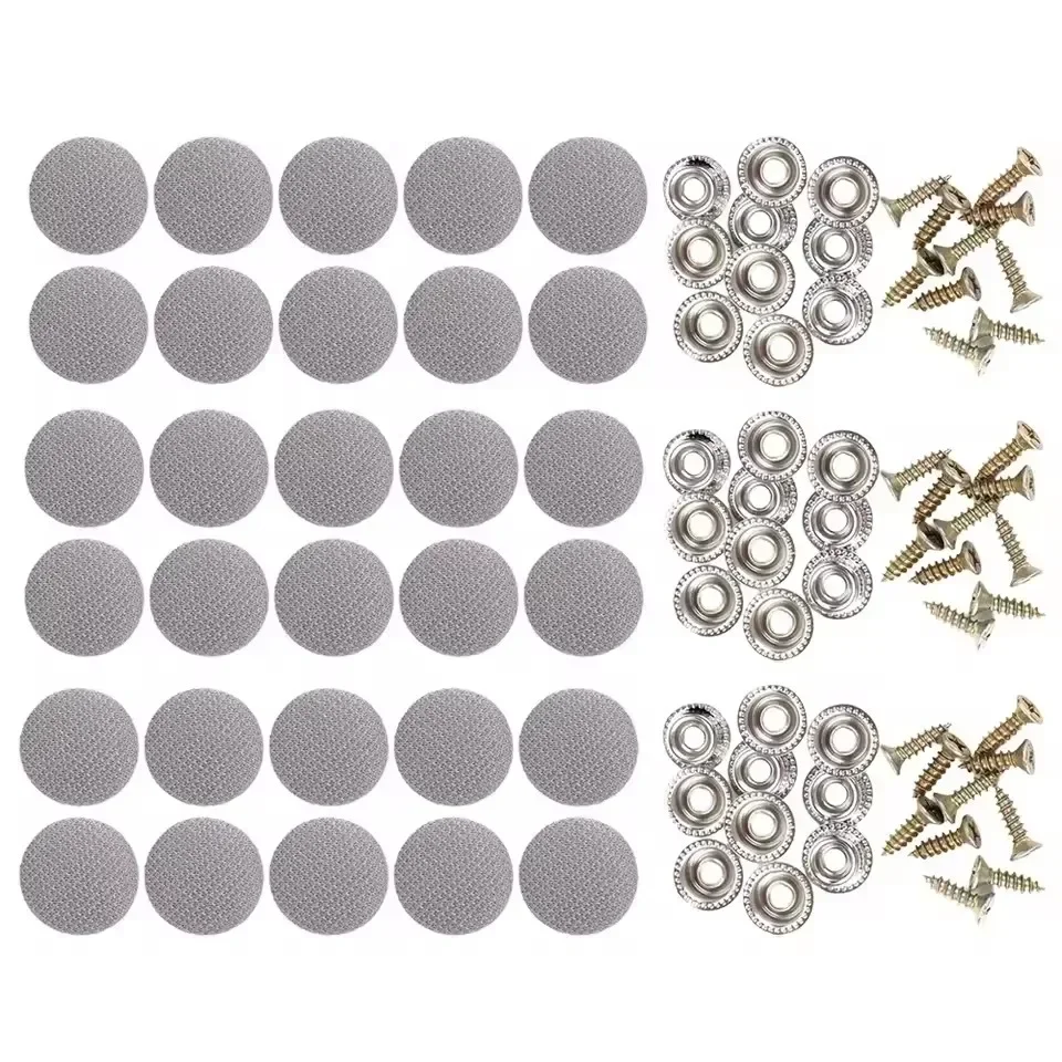 Auto Dachhimmel Reparatur Befestigungen Snap Nieten Universal Auto Dach Retainer Pin Metall Stoff Schnalle Innen Decke Befestigung Kit
