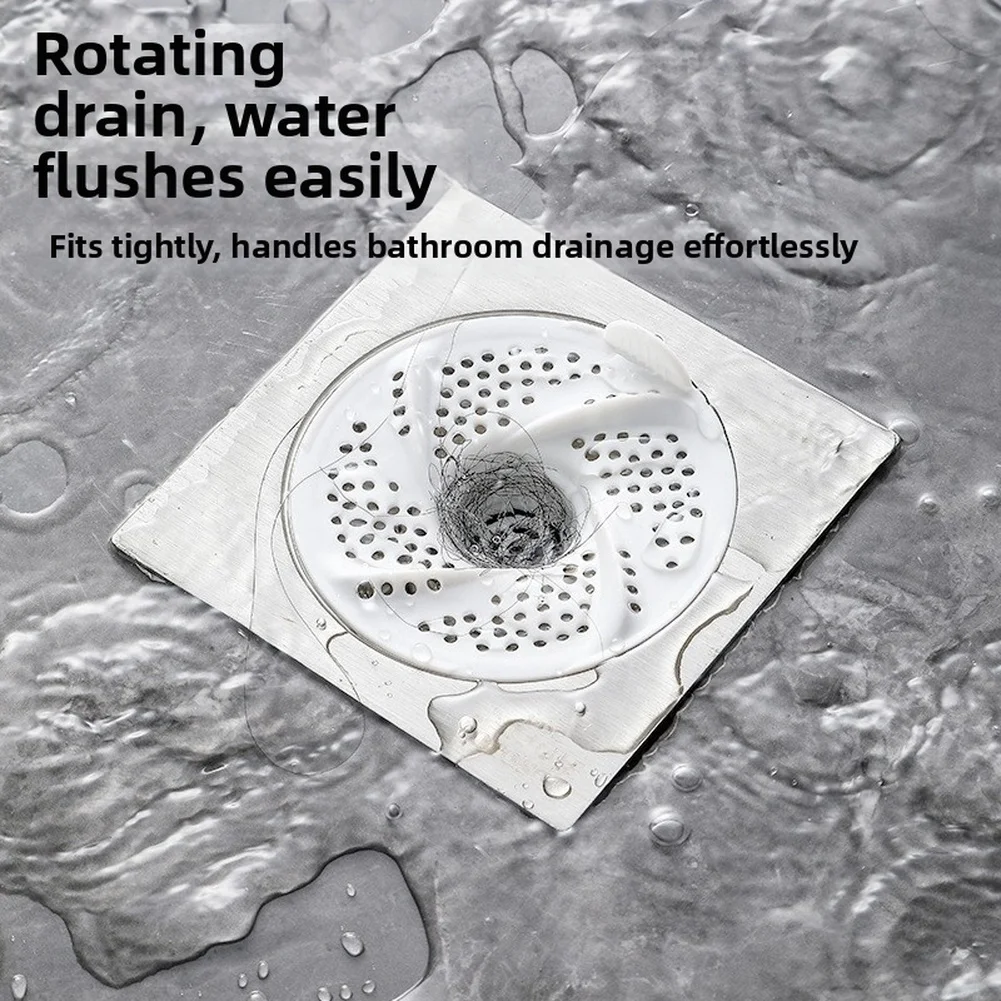 3/6/9/12Pcs Sink Strainer Hair Filter Floor Drain Filter Screen Clogging Water Sink Stopper Filter Screen Kitchen Accessories