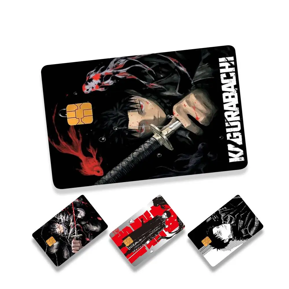 

K-Kagurabachi HD Waterproof Card Skins Protective Stickers for Credit Bank Game Cards