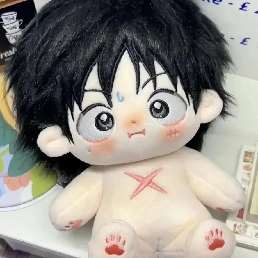 In Stock 20cm Fashion Handsome Anime Boys Anime Plush Doll Cosplay Stuffed Toys Naked Body Change Clothes Xmas Gift