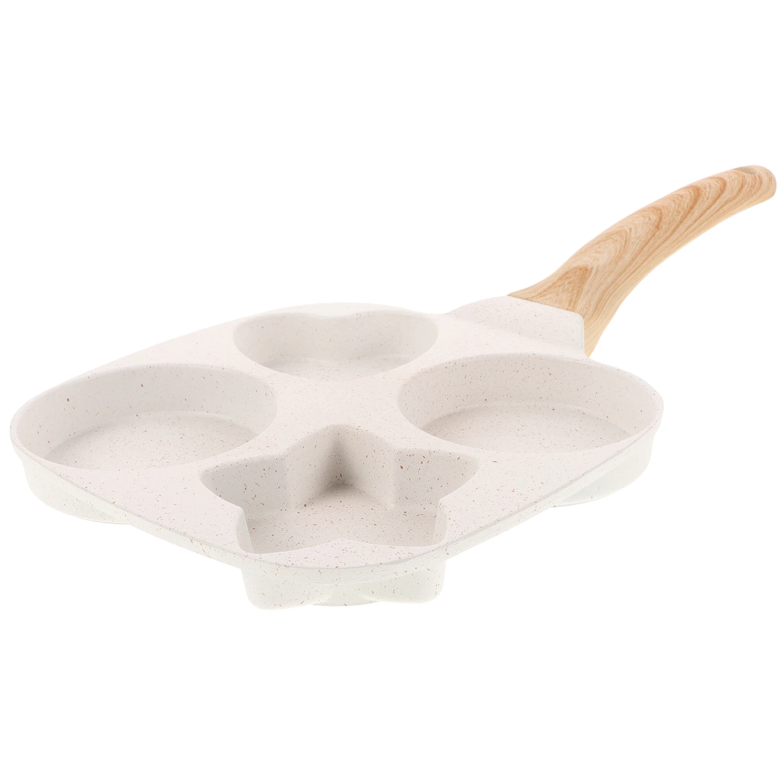 

4-Cup Nonstick for Eggs Mini Pancake Frying Pan Anti-Scalding Handle Christmas Gift Kitchen Non Stick Frying Pans Egg Pan Ware