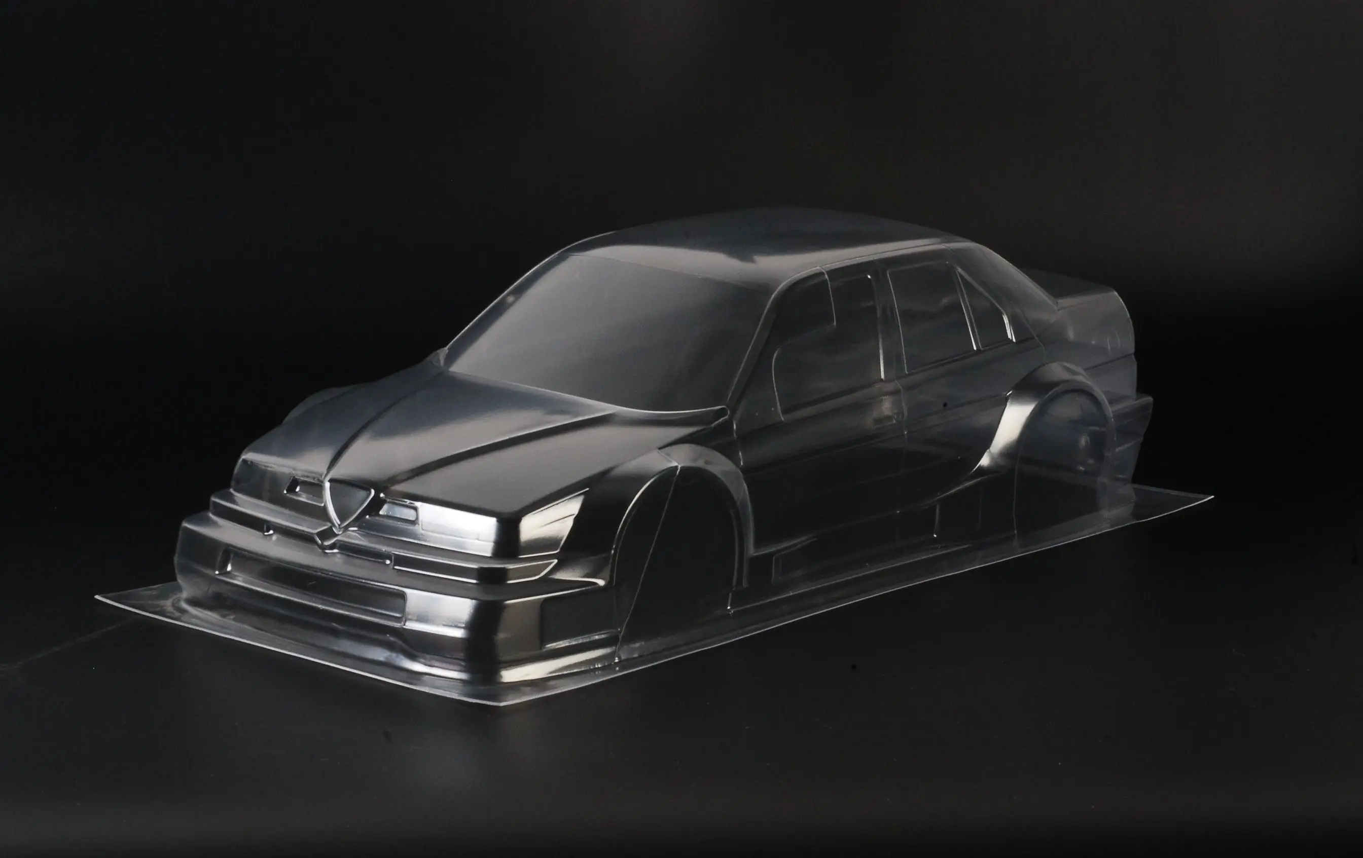 1/10 Romeo 155 V6 Ti Rc Pc Body Shell 190Mm Breedte 260Mm Wielbasis Whee Geen Geschilderd Drift Lichaam rc Voor Hsp Hpi Trax Tamiya