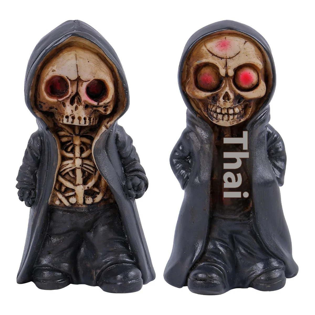 جديد وصول الهيكل العظمي الشكل الزينة مهرجان الرعب الإبداعي الدائمة الجمجمة رجل التحف منضدية اللعب والهوايات