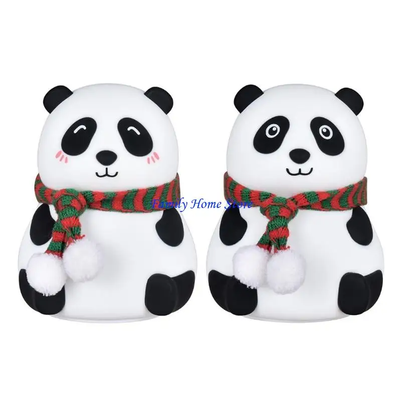 

P0UF Night Light for Creative National Treasure Panda LED Colorful L