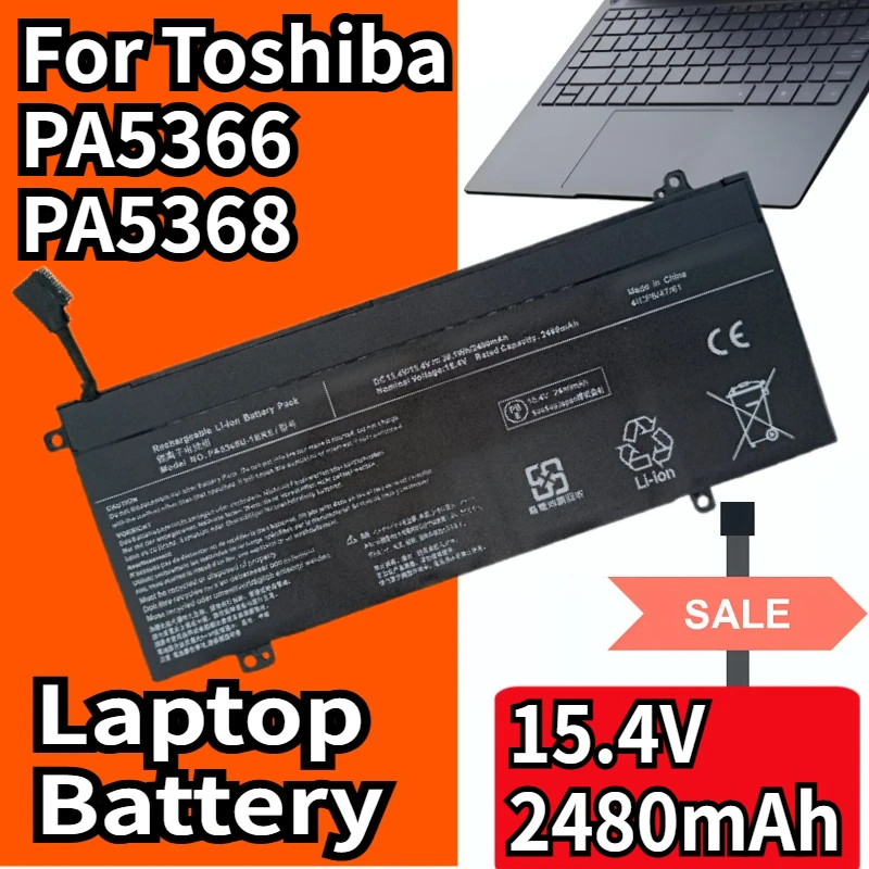 

New PA5366 PA5368 For Toshiba Dynabook Satellite Pro L50-J L50-G L40-G EX50L-K PA5366U-1BRS PA5368U-1BRS
