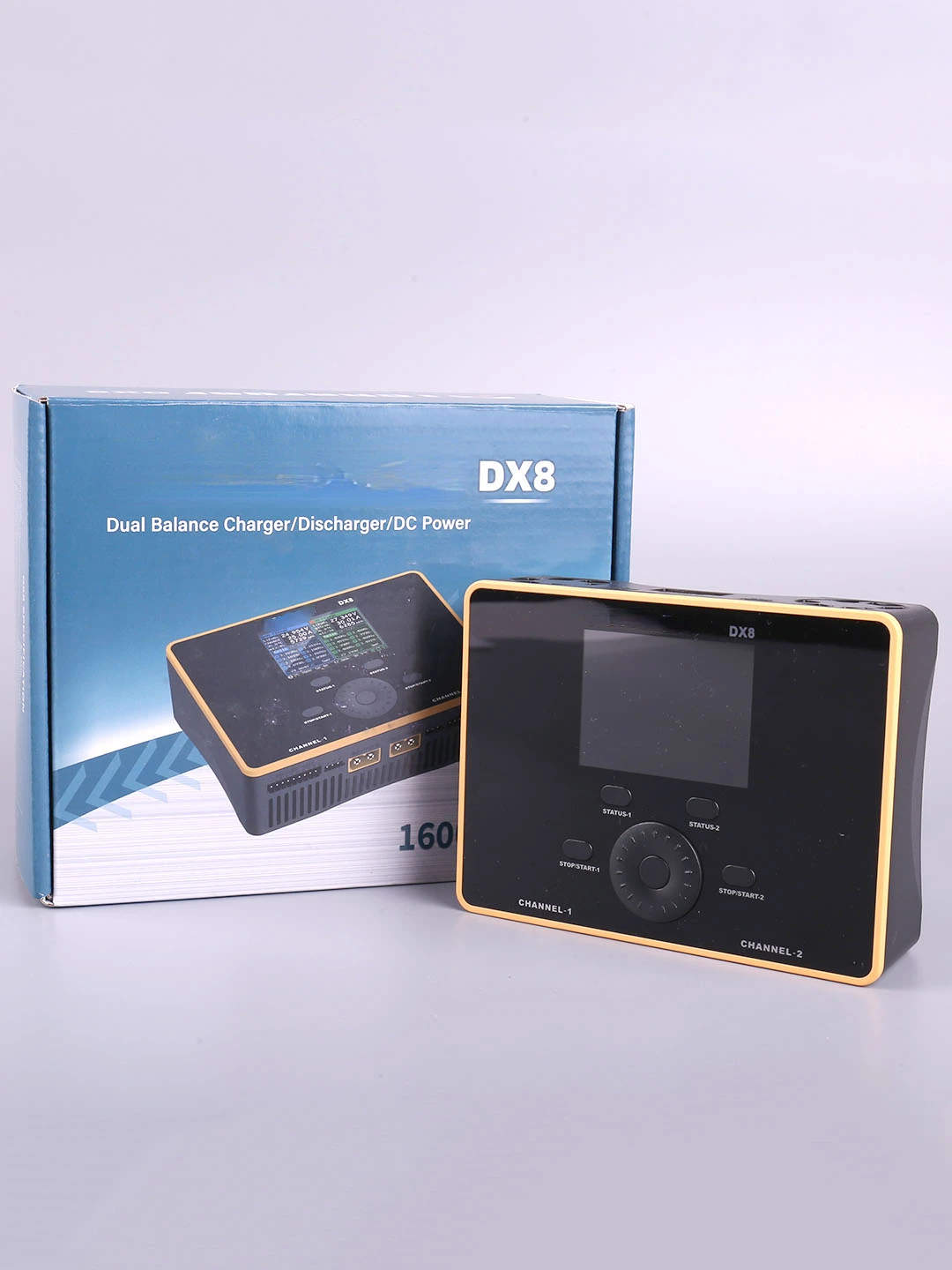 Dx6 Dx8 Dual-Channel 1600W 30a High-Power Charger Display Model Aircraft